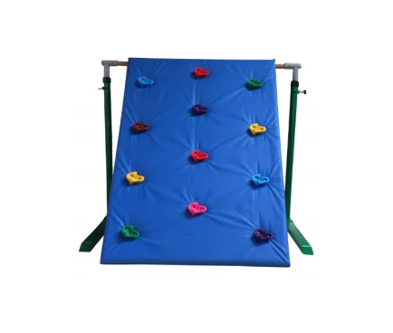 Hot Sale Kids Horizontal Bar + Rock Climbing Mat Gymnastic Equipment