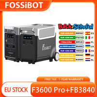 FOSSiBOT F3600 Pro Portable Power Station +  FB3840 Expansion Battery 3840Wh LiFePO4 Battery, Max 11520Wh Expansion, LiFePO4