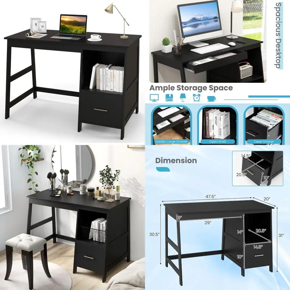high gloss dresser with lights, modern glossy 8 drawer dresser with curved edge, chest of drawers for bedroom white (63”w x 15.
