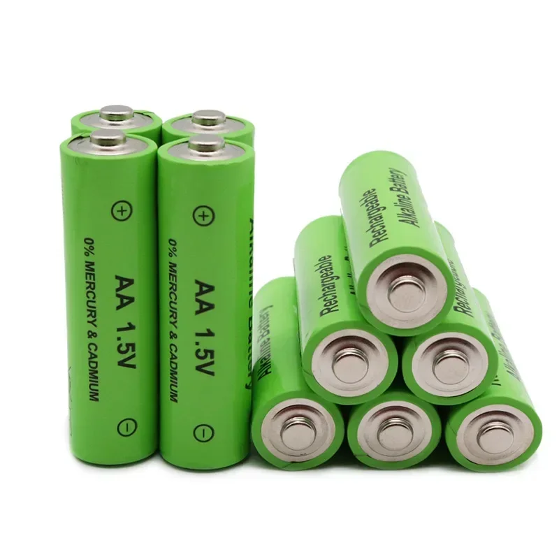 3800mAh Rechargeable AA Battery 1.5V with Charger for Clock Toys Flashlight Remote Control Camera - Set of 4 view 4