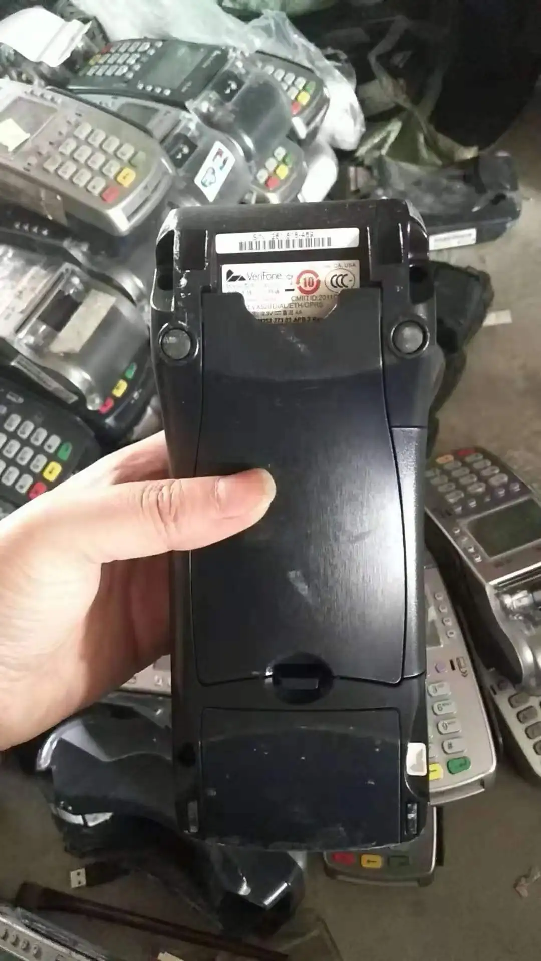 Used VX520 GPRS Payment Terminal pos machines free shipping  Mobile POS Device