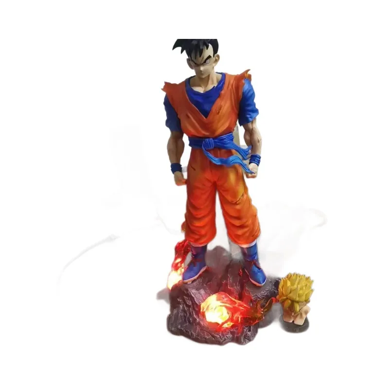 

31cm Dragon Ball - Super Saiyan Future Gohan - Light-Up Base Scene Statue Model, Desktop Decoration, Boxed Figure Anime Fan'S