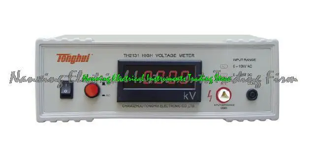 Fast arrival TONGHUI TH2131 digital high-voltage tester AC 10KV DC12KV 4 1/2 digit 7-segment LED display