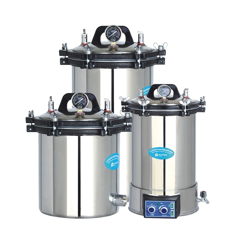 

Portable laboratory sterilization equipments Sterilizer Vertical Pressure Steam 18L Autoclave Machine