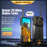 Ulefone Armor 26 Ultra Walkie Talkie 5G Rugged Phone 120W 15600mAh 200MP+64MP +50MP NFC 6.78\