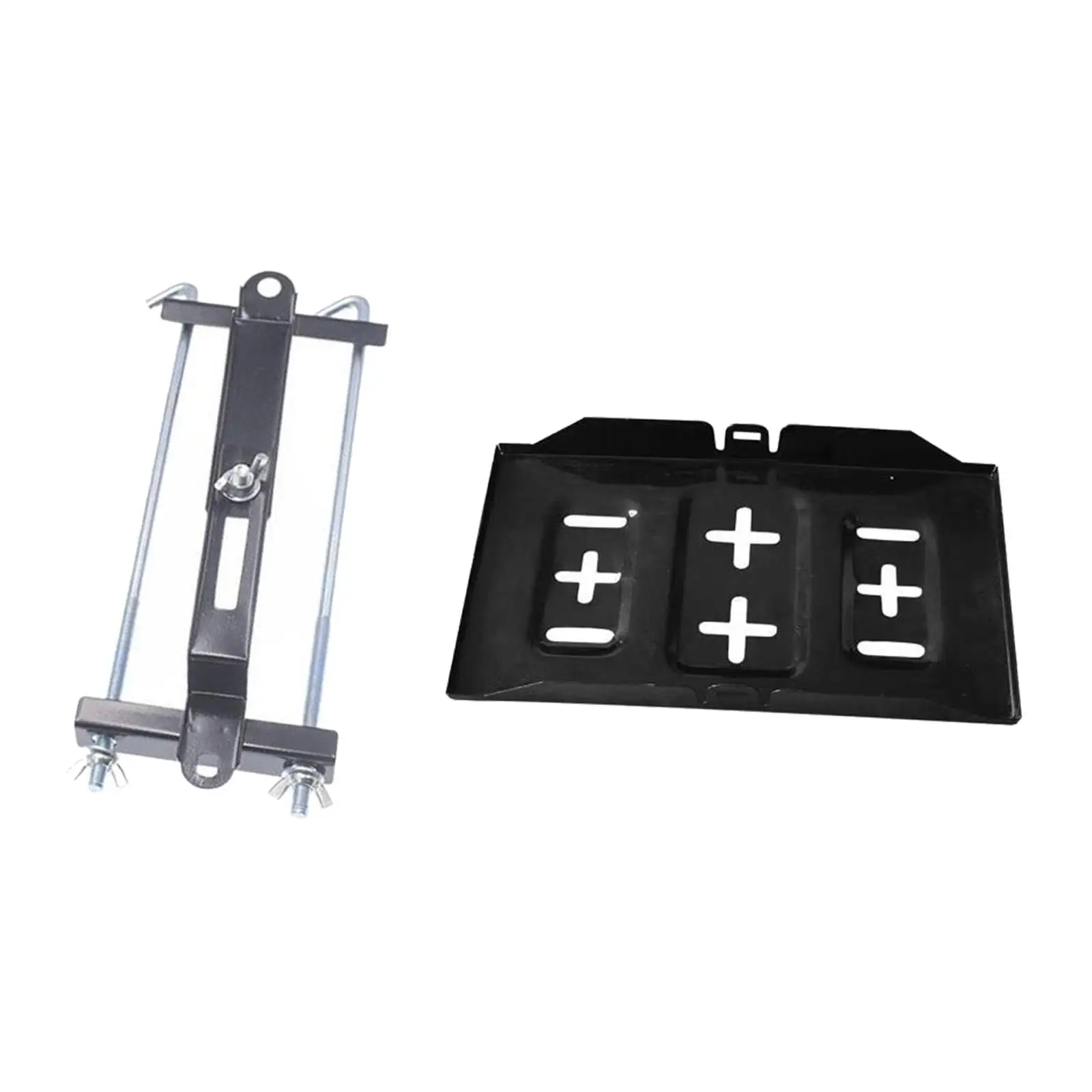 

Прочный J-крючок, держатель кронштейна для аккумулятора, универсальная перекладина, железные болты для автомобиля, внедорожника, автофургона, безопасная установка аккумулятора