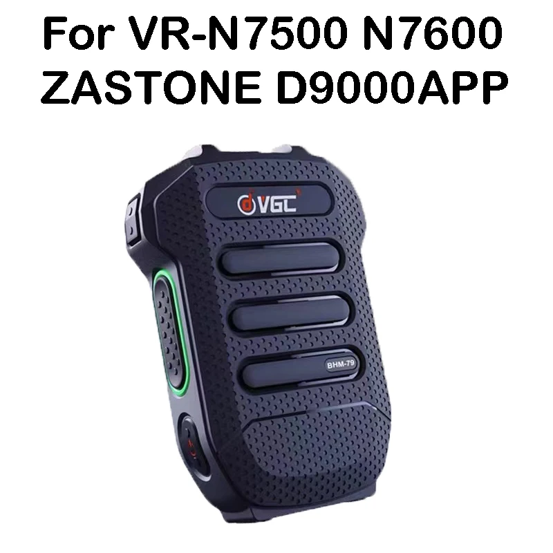 

2024 NEW BHM-78 BHM-79 Wireless Bluetooth Walkie-Talkie Microphone For VR-N7500 N7600 ZASTONE D9000APP Car Radio Microphone