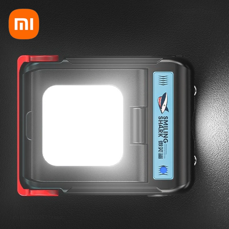 Xiaomi في الهواء الطلق LED كشافات صغيرة قابلة للشحن رئيس المصباح ليلة الصيد COB غطاء كليب للتخييم أضواء الاستشعار الذكية