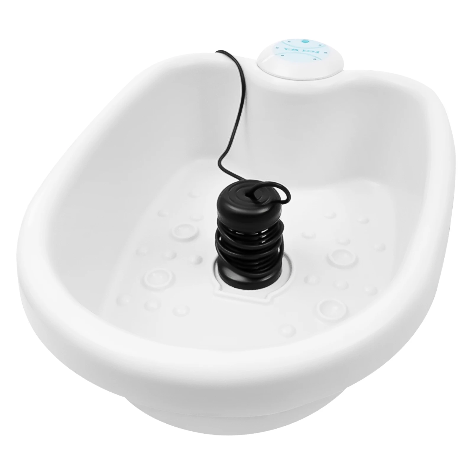 Foot Bath Machine with Basin Footrest Ionic Detox Footbath Spa System for Relieving Fatigue Foot Care Blood Circulation
