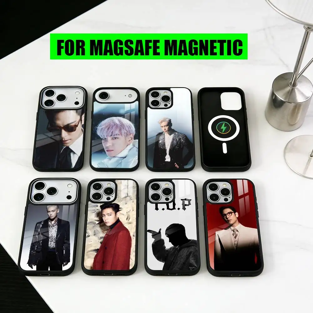 

C-Choi T-TOP S-Seung H-Hyun CSH Phone Case For iPhone17,16,15,14,13,12,11 Plus,Pro Magnetic with Magsafe Wireless Charging
