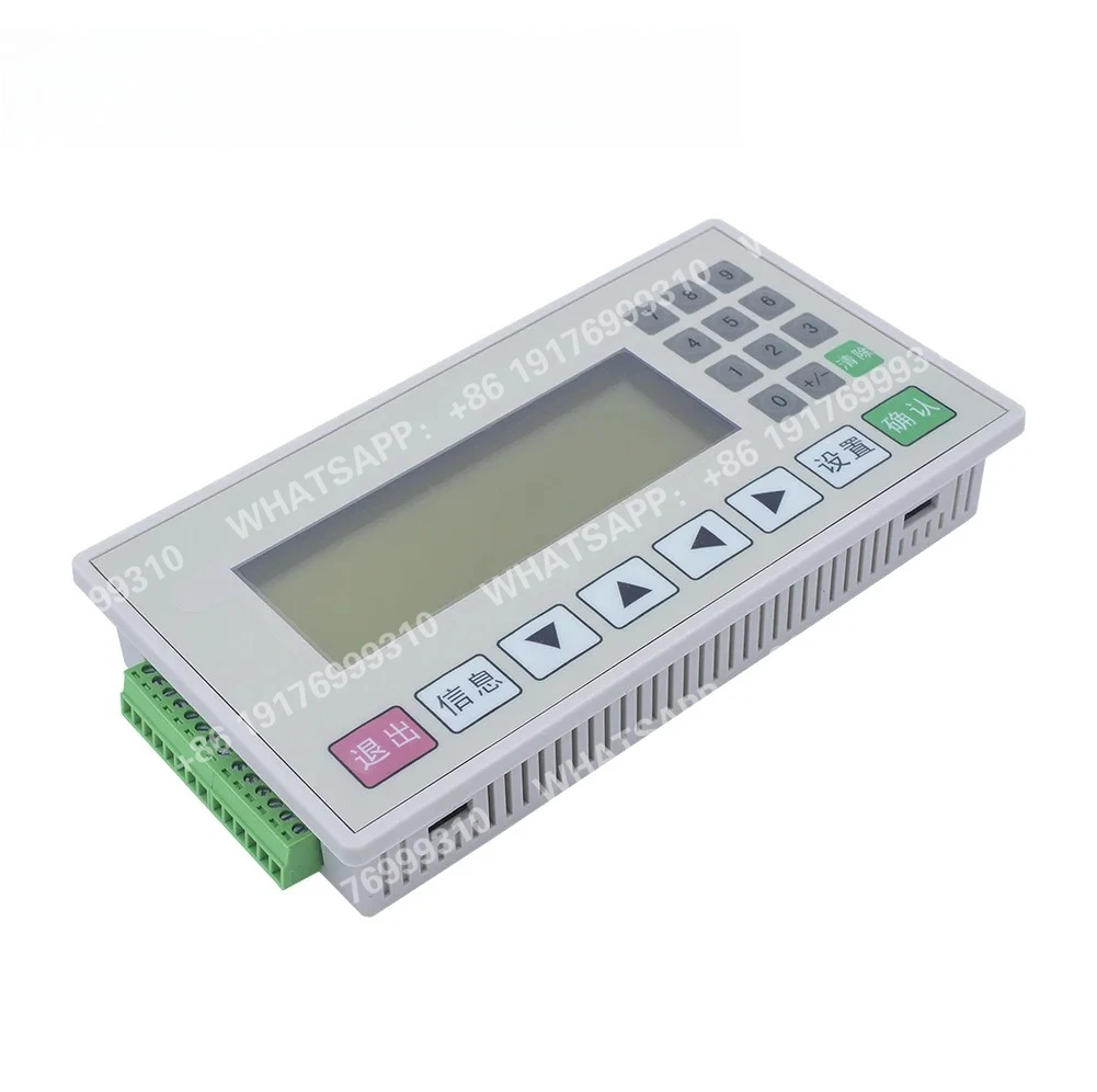 OP320 PLC in one FX1N -10MR -10MT 6 in 4 out PLC  Text Display 3.7inch Transistor Pulse output