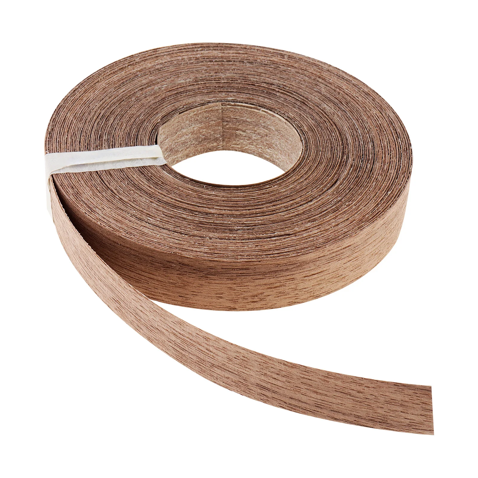 ربط حافة الجوز بطول 15 مترًا، ربط شريط من الخشب الحقيقي الملتصق مسبقًا لاستعادة الأثاث/إصلاح الخزانة، ربط حافة مرن #6