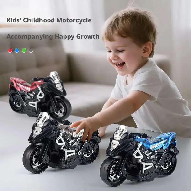 Toy Motorcycle Model Solid Cast Alloy Frame Mini Motorcycle Toy Car Toys Inspire Imaginative Racing Fun for Kids children gift