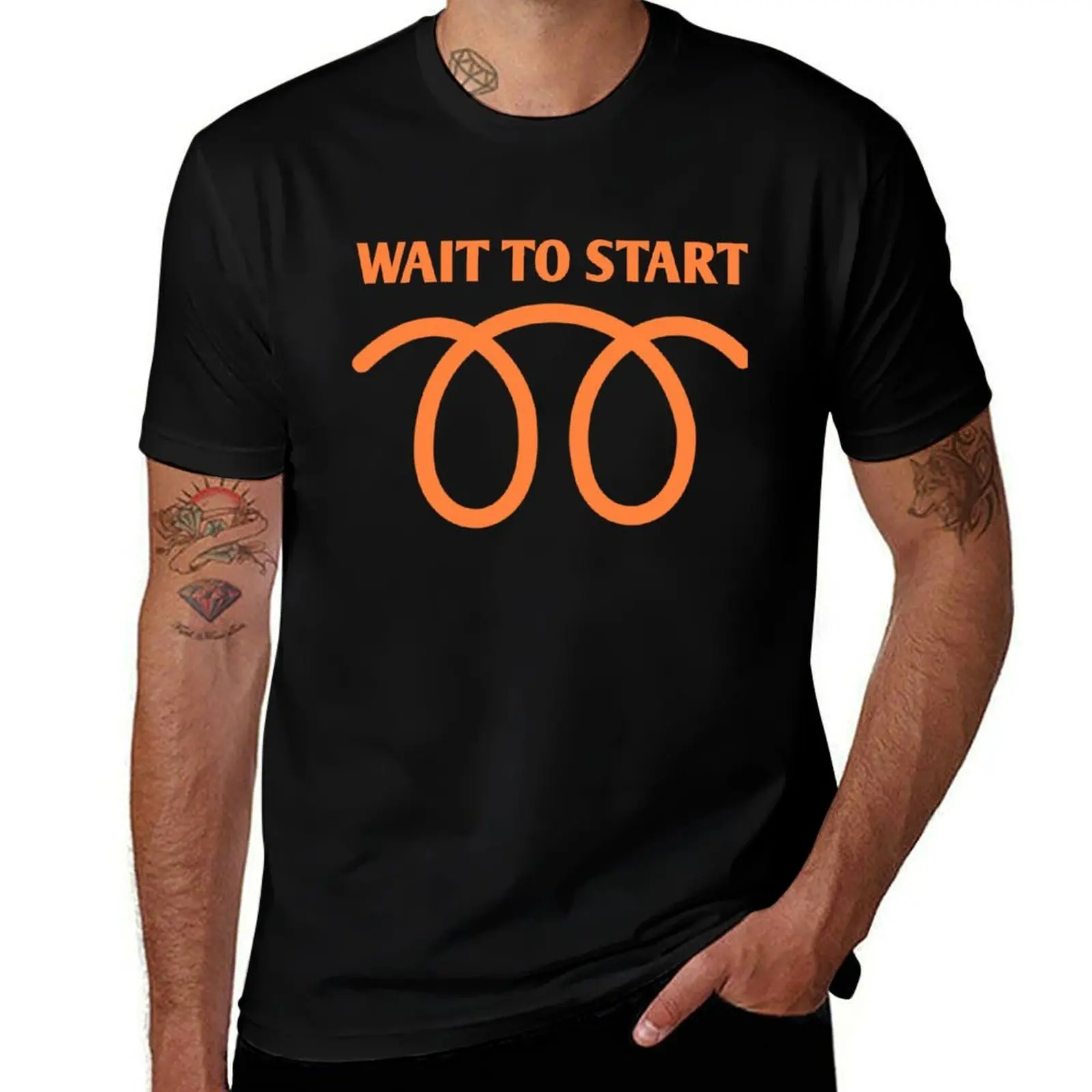 Wait To Start T-Shirt Moisture Wicking Quick Dry Tee