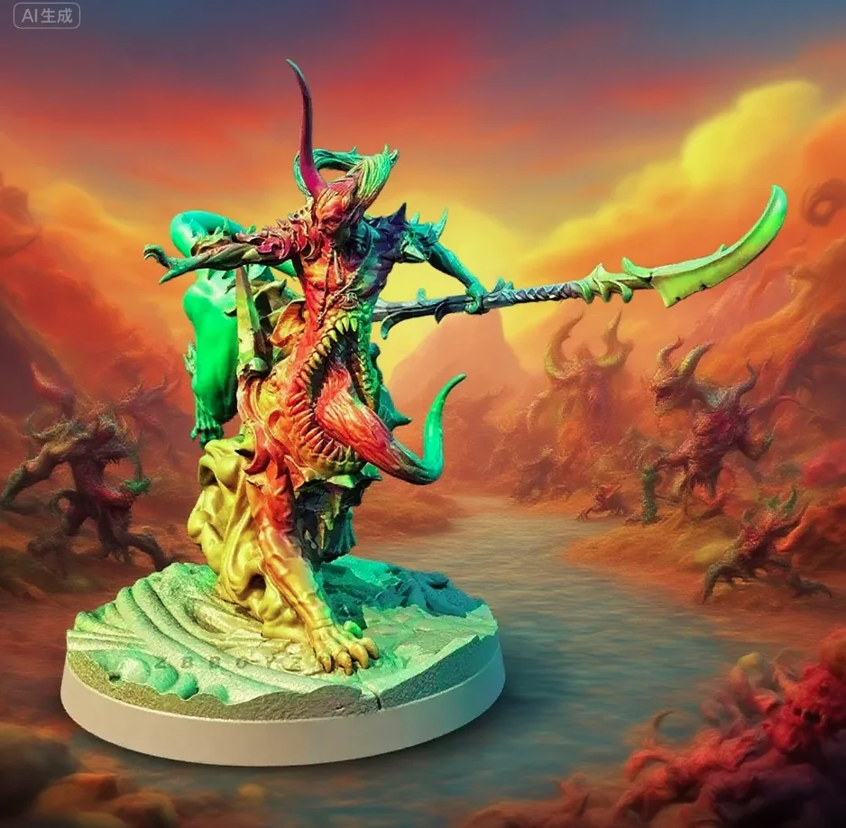 

The height of man 38mm 50mm Model kit self-assembly and coloring（3D Printing ）TD-7466/3D
