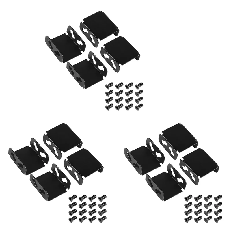 

A88E-Fan Bracket Dual Fan Computer Radiator Holder For Video Card Cooling DIY Support 80MM/90MM/120MM/140MM (12 Pcs)