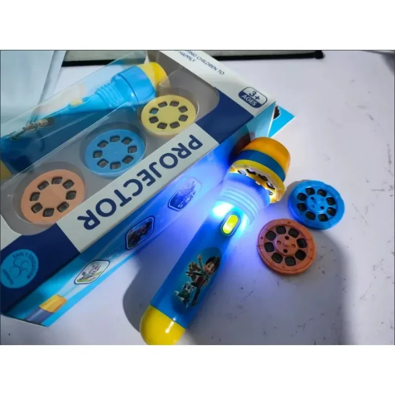 

Paw Patrol Cartoon Torch Lamp Flashlight Projector Toy Anime Figure Patrol Canine Children Flashlight Projector Torch Lamp Toys