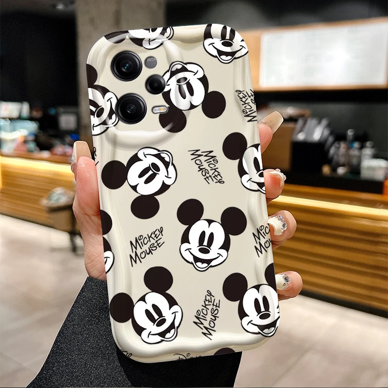 ميكي ميني زوجين قضية الهاتف ل Xiaomi Redmi ملاحظة 14 13 12 11 10 9 برو زائد 14S 12S 11S 10S 9S Redmi 14C 14R 13C 12 4G 5G