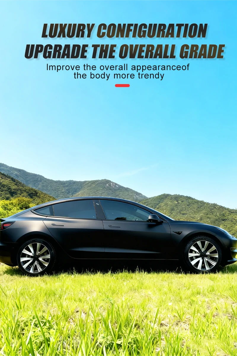 4 Stück 18 Zoll Radkappen für Tesla Model 3 Performance Ersatz-Radnabenkappen RWD AWD Long Range Full Aero Felgenabdeckung 2018-2023 2022 – Detail 15