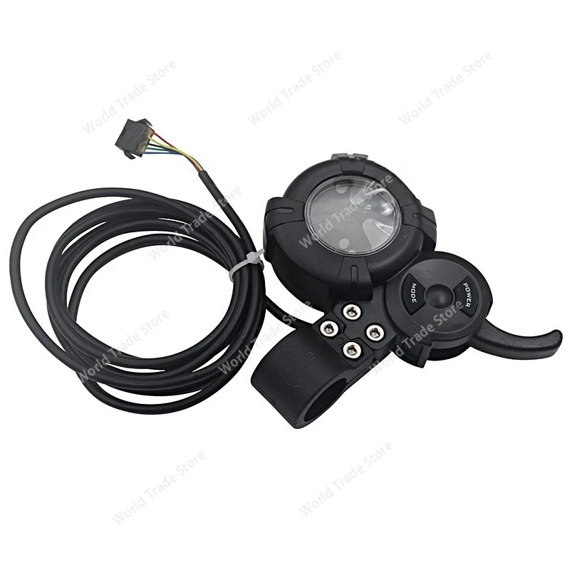 

Electric scooter accessories36V, 48V, 52V, 60V, 72V LCD display instrument panel accelerator