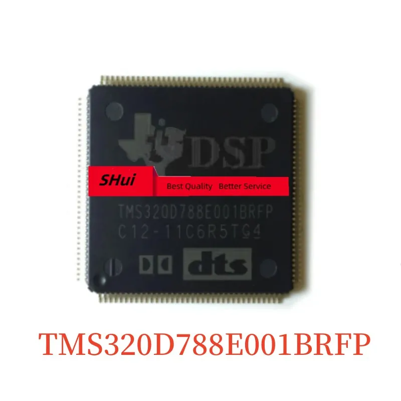 

5PCS TMS320D788E001BRFP TMS3200788E001BRFP QFP-144 Digital Signal Processor New Original Digital Media Chip IC