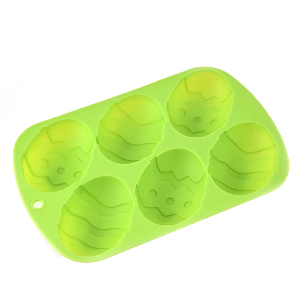 

Easy to Clean Cake Mold Easter Egg Microwave Safe Silicone Molds Cupcake