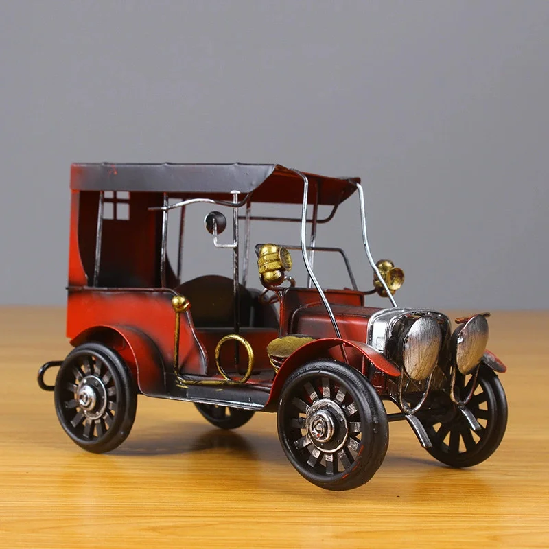

Классические ностальгические винтажные автомобили, ограниченная серия, модель автомобиля, имитация коллекции сплавов, настольное украшение, мужская игрушка в подарок