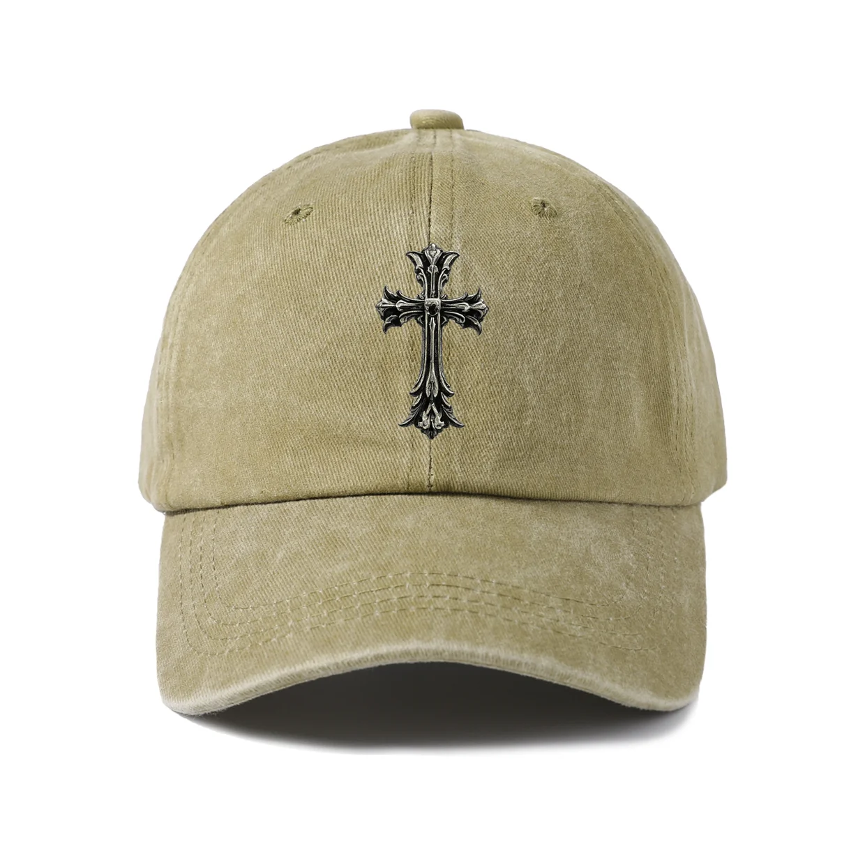 Expressive Slogan Graphic Baseball Cap, Vintage Washed Adjustable Unisex Dad Hat, Everyday Gift