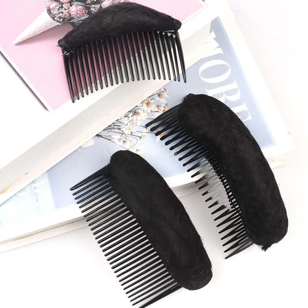 Hairpin Hair Combs Princess Styling Tools False Hair Clip Invisible Hair Bun Fluffy Hair Pad Wig Cushion DIY Hair Extension