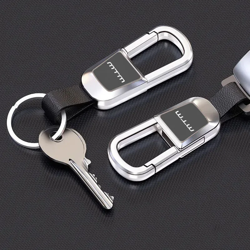 سبيكة سيارة المفاتيح حلقة رئيسية الجلود كيرينغ قلادة ل Volkswagen VW MTM شعار جولف 6 7 MK2 MK3 MK4 MK5 اكسسوارات