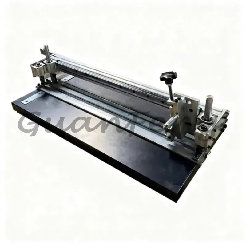 Small Upgraded Manual V Grooving Sample Machine, Grey Board Slotter for Gift Box Making