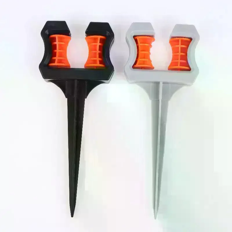 Hose Guide Spike 10.24in ABS Water Pipe Positioning Holder Roller For Outdoor Garden Lawns Landscape Watering Garden