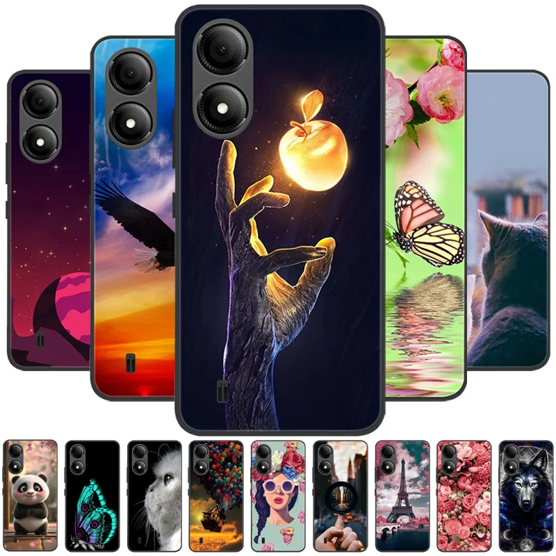 

Cartoon Fashion For ZTE Blade A33s 4G Case A31 Silicone Soft TPU Phone Coque Cover For ZTE Blade A52 A53 Protective Fundas Shell
