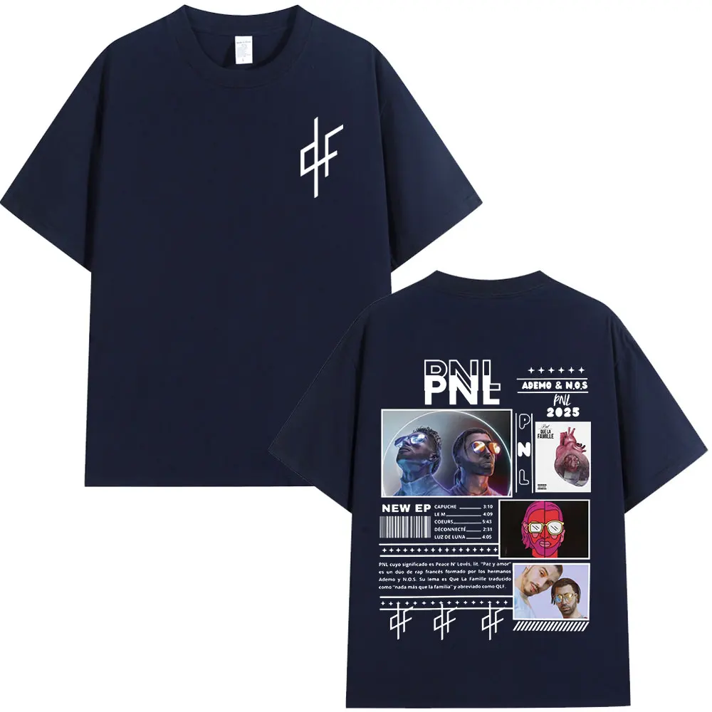 Le Monde Chico T Shirt PNL Album French Rapper Graphic Print T-shirt Men Women Hip Hop Fashion Short Sleeve Tee Shirt Streetwear image 2