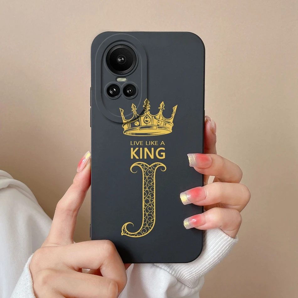 For Xiaomi Redmi Note 13 Pro Plus 5G Case Crown 26 Letter Upgrade Full Protection Liquid Silicone Cover For Redmi Note13 13Pro+