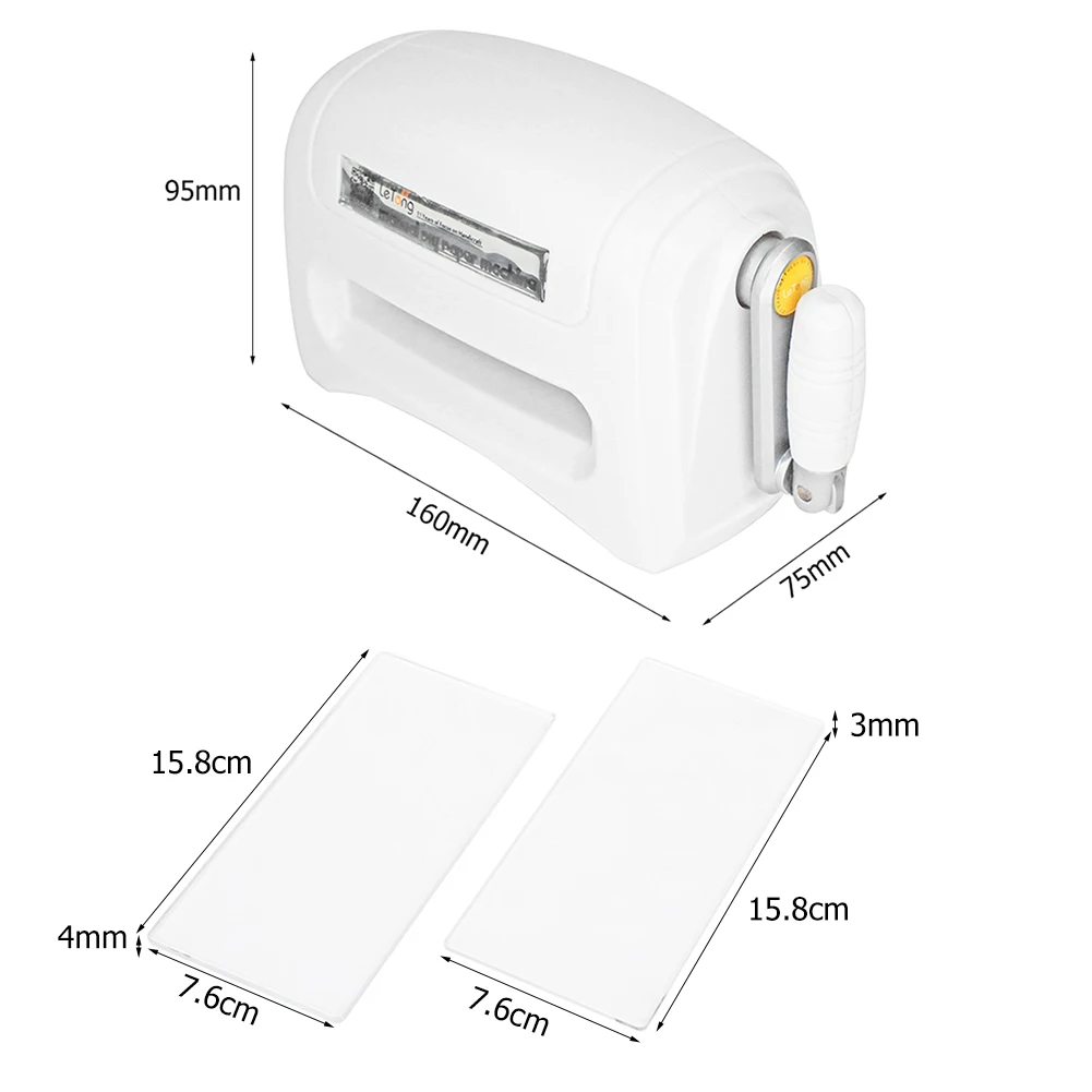 

Creative Plastic Paper DIY Handcraft Cutting Embossing Machine Practical Die-Cut Machine Craft Scrapbooking Album Cutting Tools