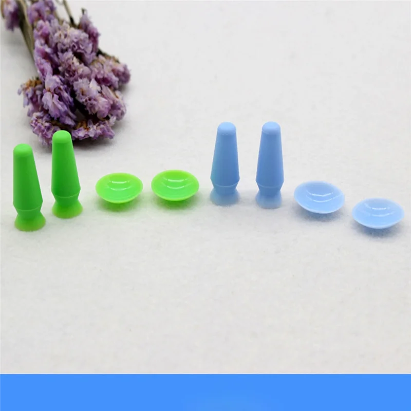 BAAR-ซิลิโคน Eyeball ฝาครอบป้องกันตา Pad ฝังลวด Double Eyelid Protector Prosthetic Eye ชิ้นดูดถ้วย