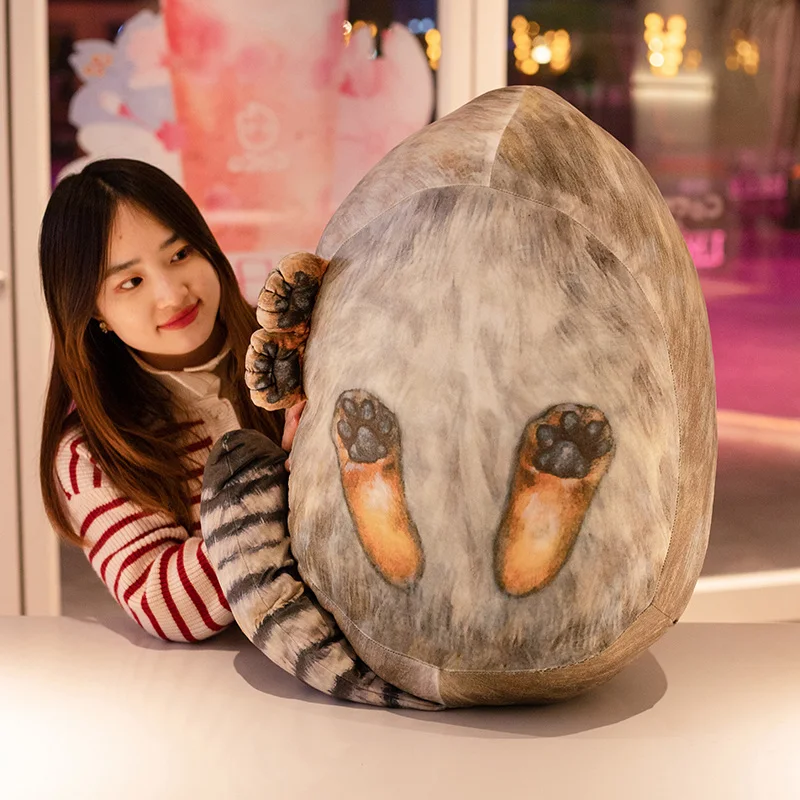 Simulation Otocolobus Manul Plush Toy Lovely Kitten Doll Plushies Ornament Stuffed Animal Pallas's Cat Pillow Kids Birthday Gift