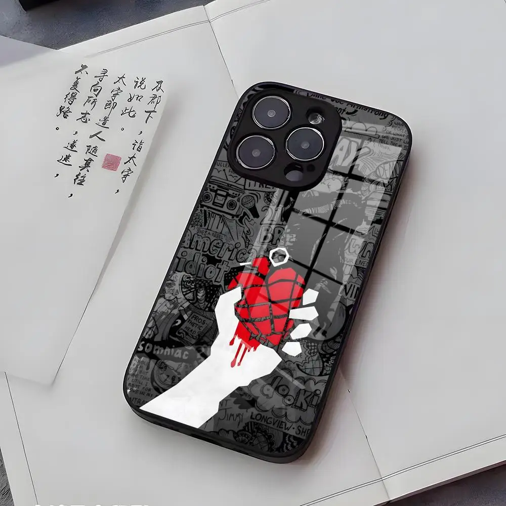 G-Green Dagband Telefoonhoesje voor IPhone 17 Air 16 E Pro Max 15 14 13 Mini 12 Pro 11 Max Plus Zwart Glas Cover