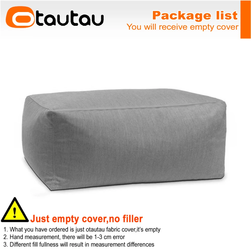 OTAUTAU Outdoor Oxford Zitzakhoes Zwemmen Zwembad Float Lounger Beach Club Poef SF505 【Geen vulmiddel! U moet het zelf opvullen!】