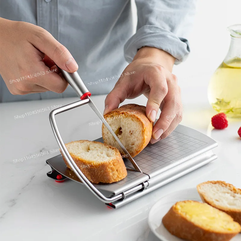 ステンレス製の目盛り付きチーズスライサー ハムカッター バターチーズスプリッター付きキッチンツール