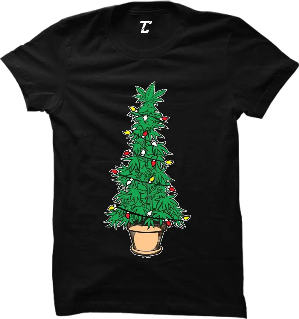 Marijuana Christmas Tree - Xmas 420 Stoner Women's T-Shirt