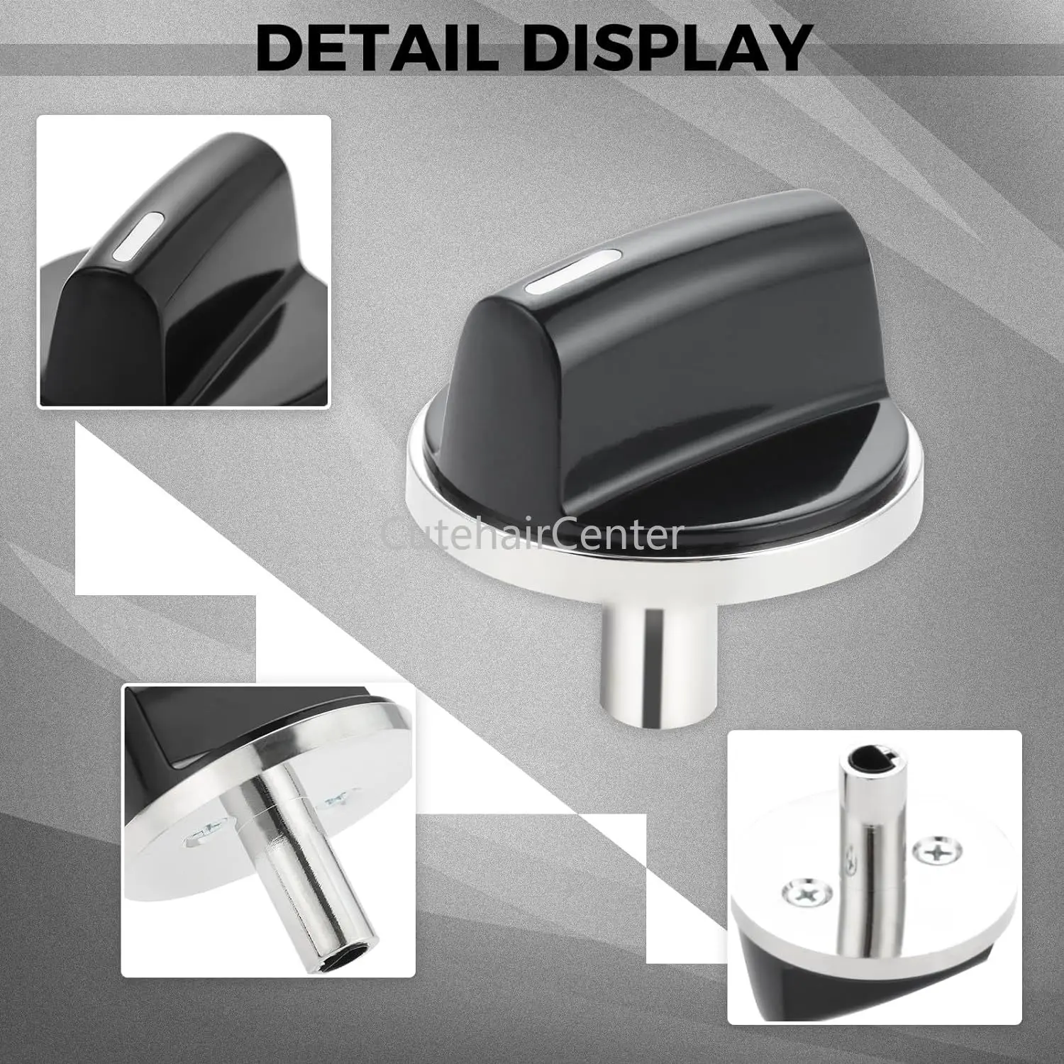 Imagem -04 - Botão do Fogão para Cooktop 00650847 Fit para Ngm3054uc Ngm3654uc Substituir o Forno 650847 1999734 Ap4513132 Ah3480601 Ea3480601 Pcs por Conjunto