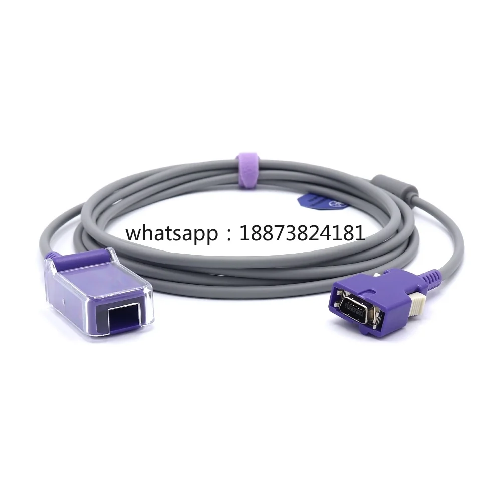

Sp02 Sensor Cable AMP 14Pin to DB9F Wires for Nellcor DOC-10 Spo2 Adpter Cables fast shipping