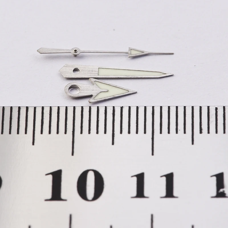 NH35A NH36A C3 Green Luminous Watch Hands 6105 SKX007/009 Watch Hands MM300 6105 SKX007/009 Watch Hands Diving Watch Hands view 3
