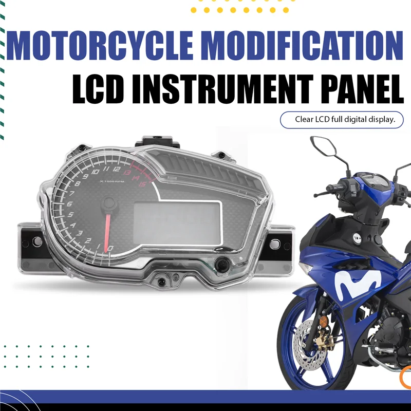

Reliable Motorcycle Digital Speedometer Instrument For LC 150 LC150