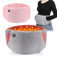 1pcs Electric Heating Belt Hand Warmer Winter Heater Waist Warmers Hot Compress Abdominal Lumbar Uterus Warming Pad USB Charging