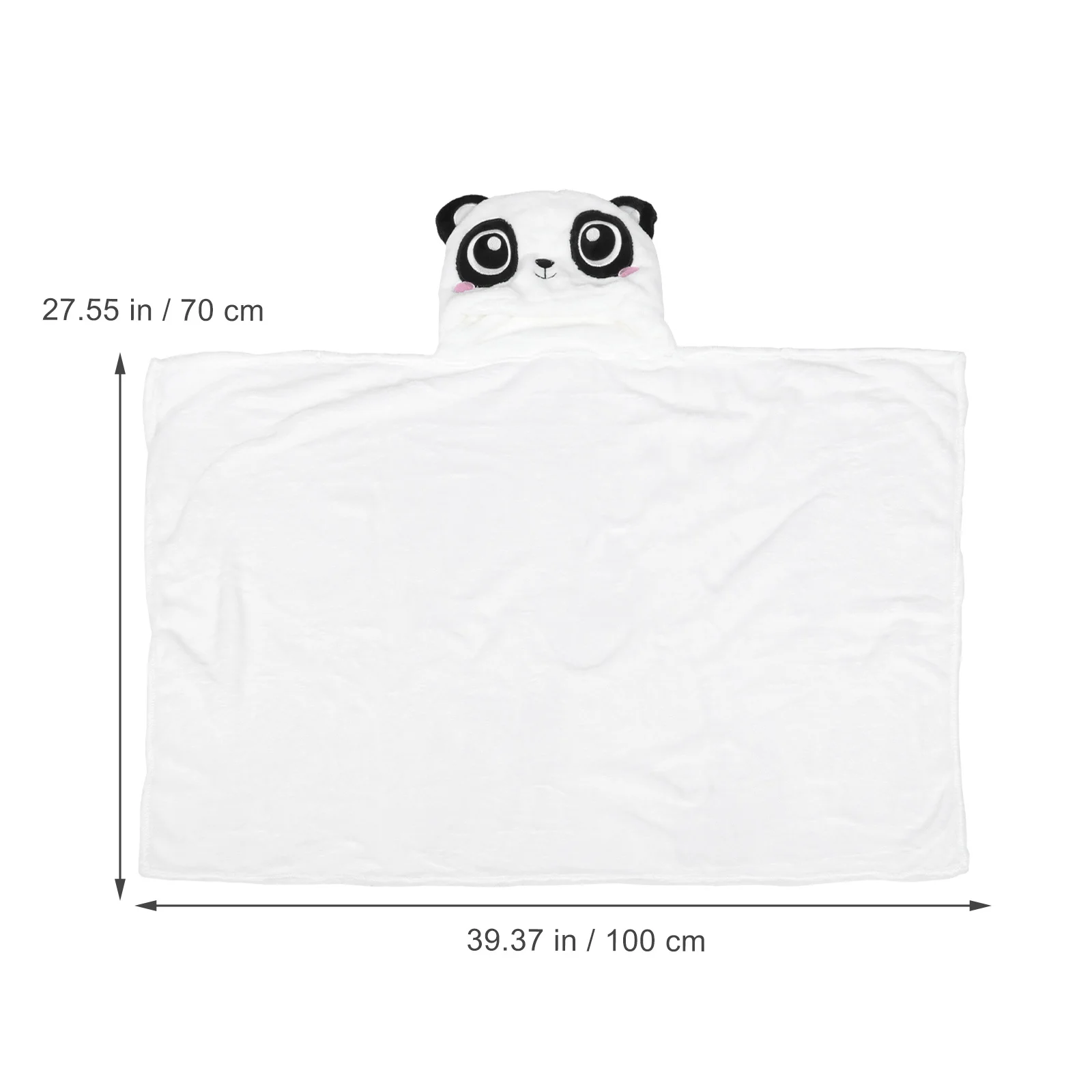 Ręcznik kąpielowy ultra miękki flanelowy, bardzo chłonny, z nadrukiem kreskówkowym, wygodny ręcznik dla malucha, szlafrok dziecięcy do kąpieli pod prysznic.