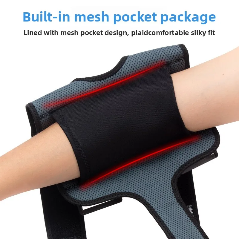 1Pcs Elbow Brace Night Elbow Sleep Support Stabilizer With 2 Removable Metal Splints For Cubital Tunnel Syndrome Tendonitis