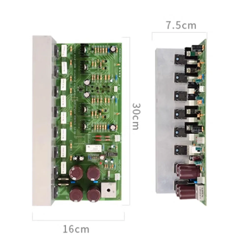 AD600W Max Dual Channel High Power Professional Amplifier 2SA1943/2SC5200 Chip